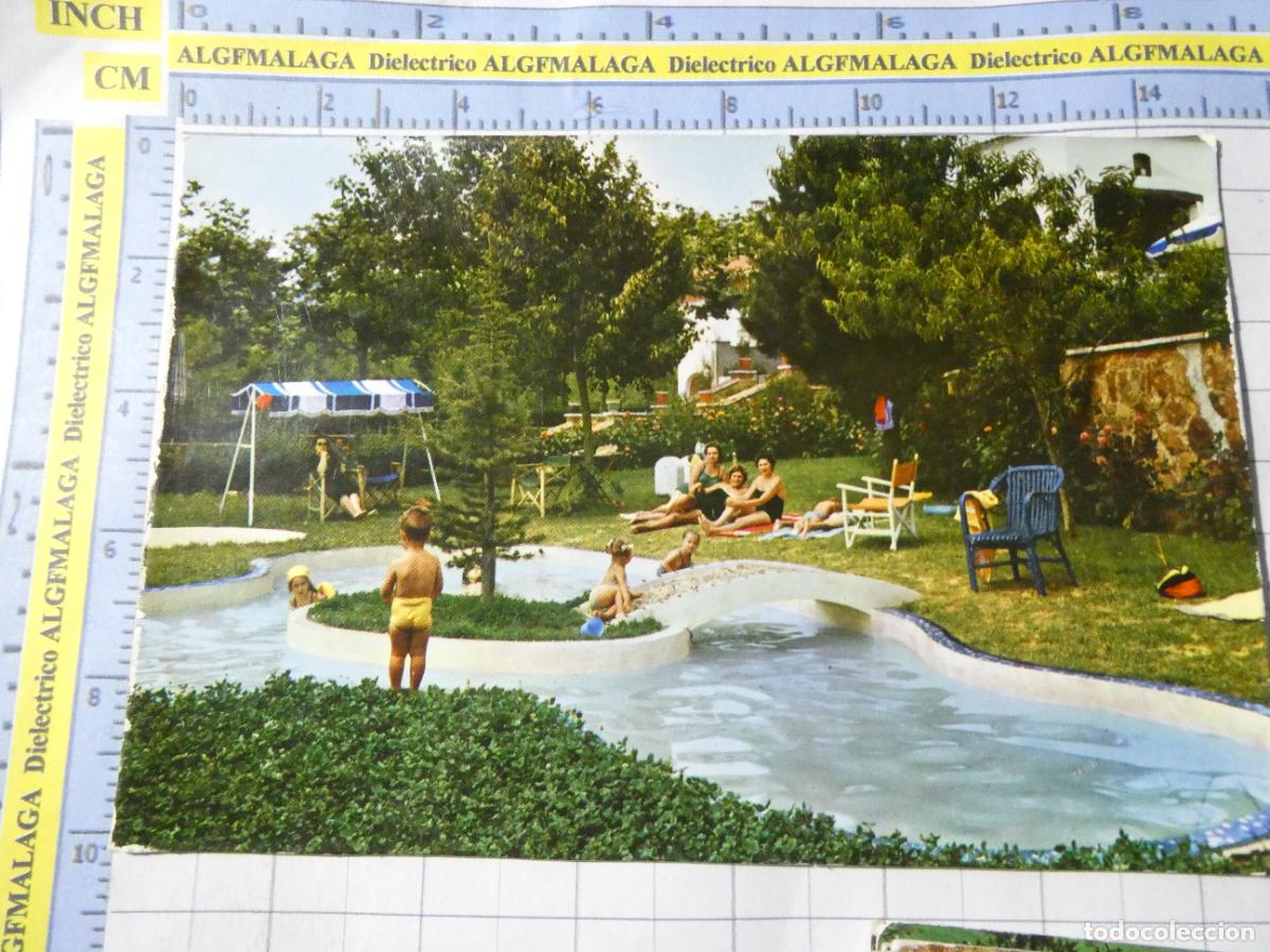 Postales: POSTAL DE GERONA. A&Ntilde;O 1959. SAN HILARIO SACALM SOLTERRA HOTEL PISCINA NI&Ntilde;OS. 5139 SOBERANAS. 1693