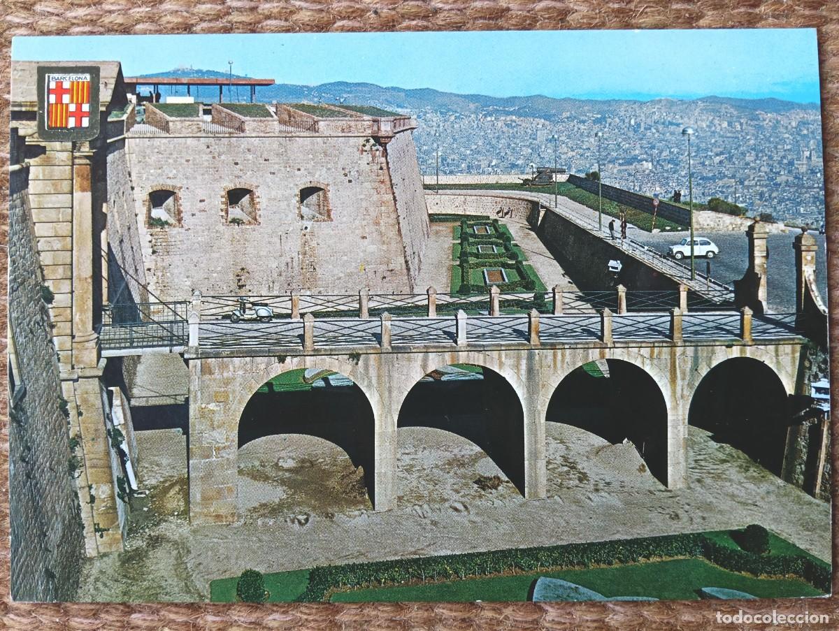 Postales: CASTILLO DE MONTJUICH - BARCELONA - COMERCIAL ESCUDO DE ORO