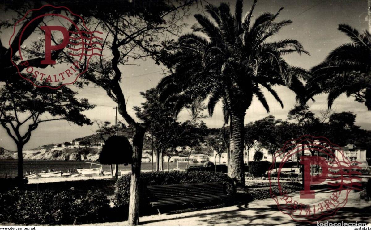 Postales: SAN FELIU DE GUIXOLS COSTA BRAVA DETALLE DEL PARQUE CATALU&Ntilde;A GIRONA GERONA ESPA&Ntilde;A ESPAGNE