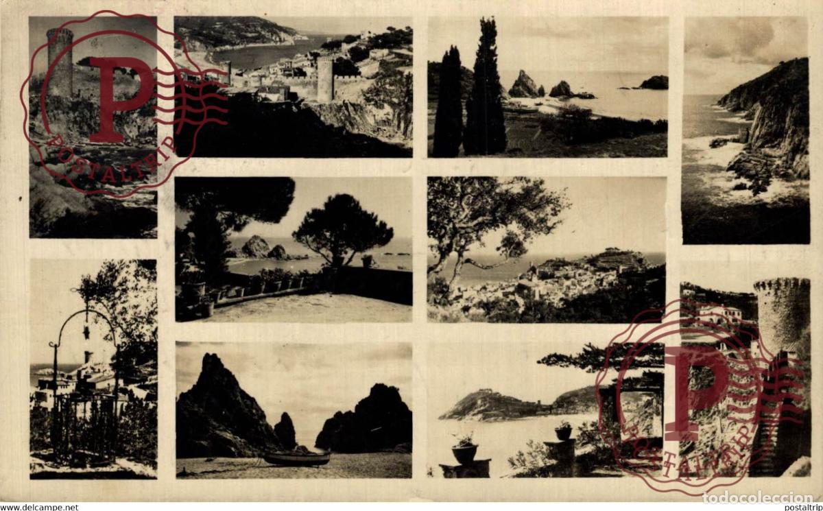 Postales: RECUERDO DE TOSSA DE MAR CATALU&Ntilde;A GIRONA GERONA ESPA&Ntilde;A ESPAGNE