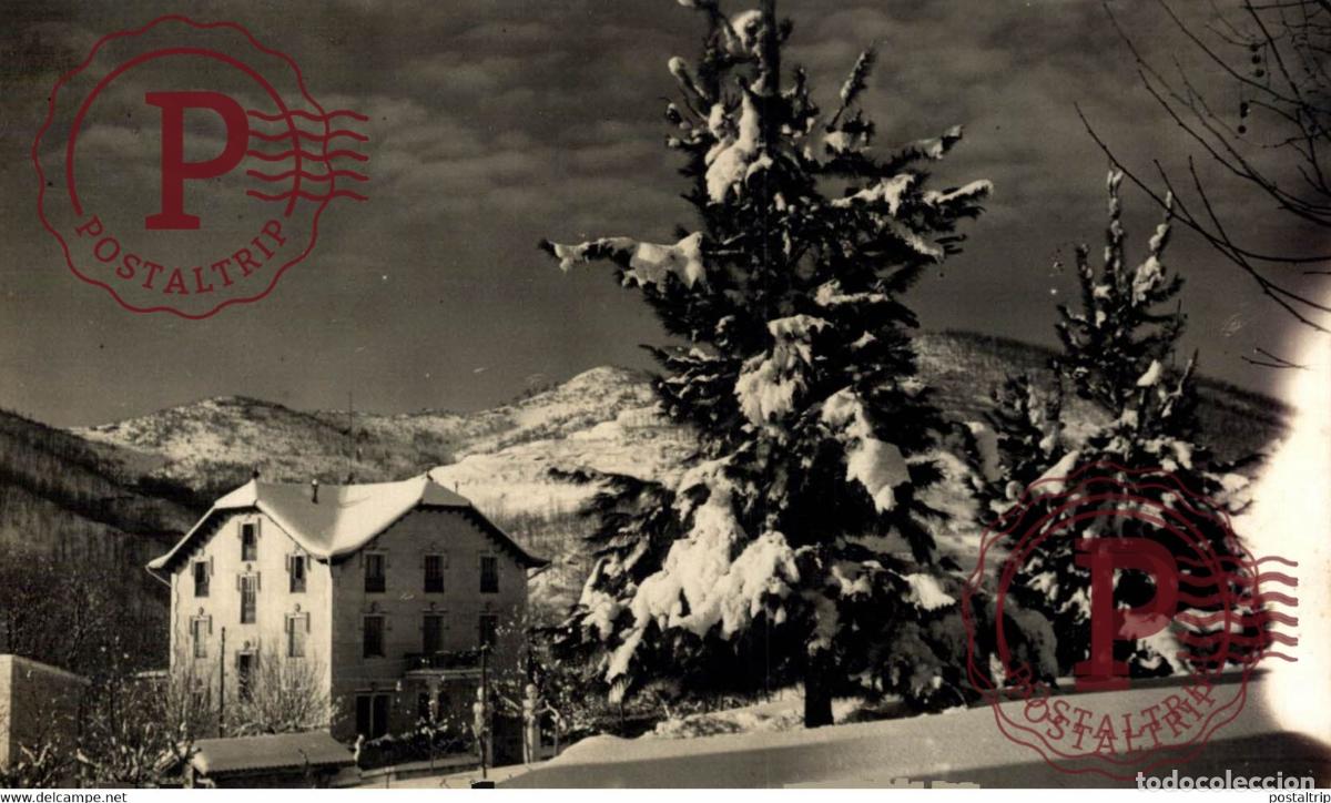 Postales: SAN HILARIO SACALM PAISAJE DE INVIERNO CATALU&Ntilde;A GIRONA GERONA ESPA&Ntilde;A ESPAGNE