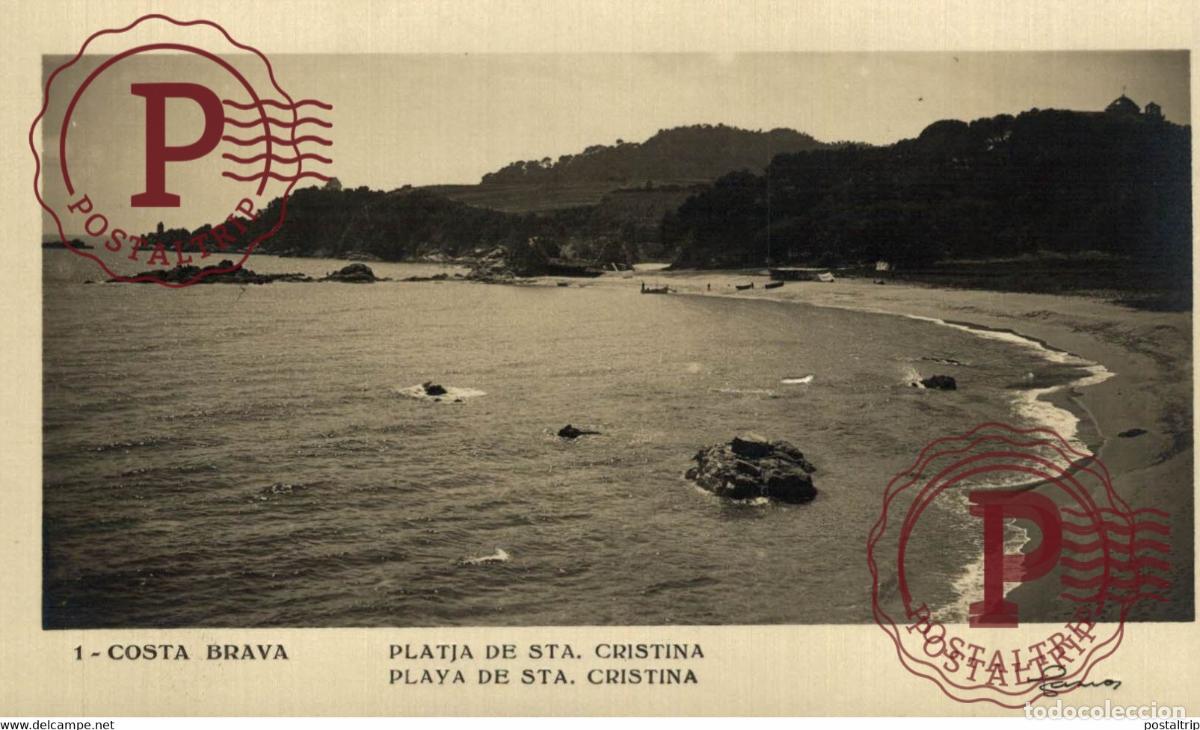 Postales: COSTA BRAVA PLATJA DE STA CRISTINA CATALU&Ntilde;A GIRONA GERONA ESPA&Ntilde;A ESPAGNE