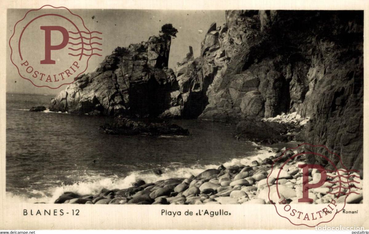 Cartes Postales: BLANES `PLAYA DE LAGULLA CATALU&Ntilde;A GIRONA GERONA ESPA&Ntilde;A ESPAGNE