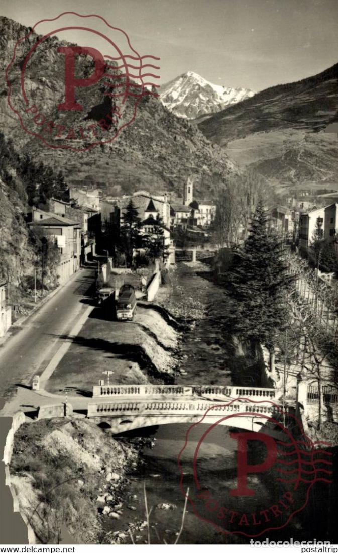 Postales: RIBAS DE FRESSER VISTA PARCIAL Y RIO FRESSER CATALU&Ntilde;A GIRONA GERONA ESPA&Ntilde;A ESPAGNE