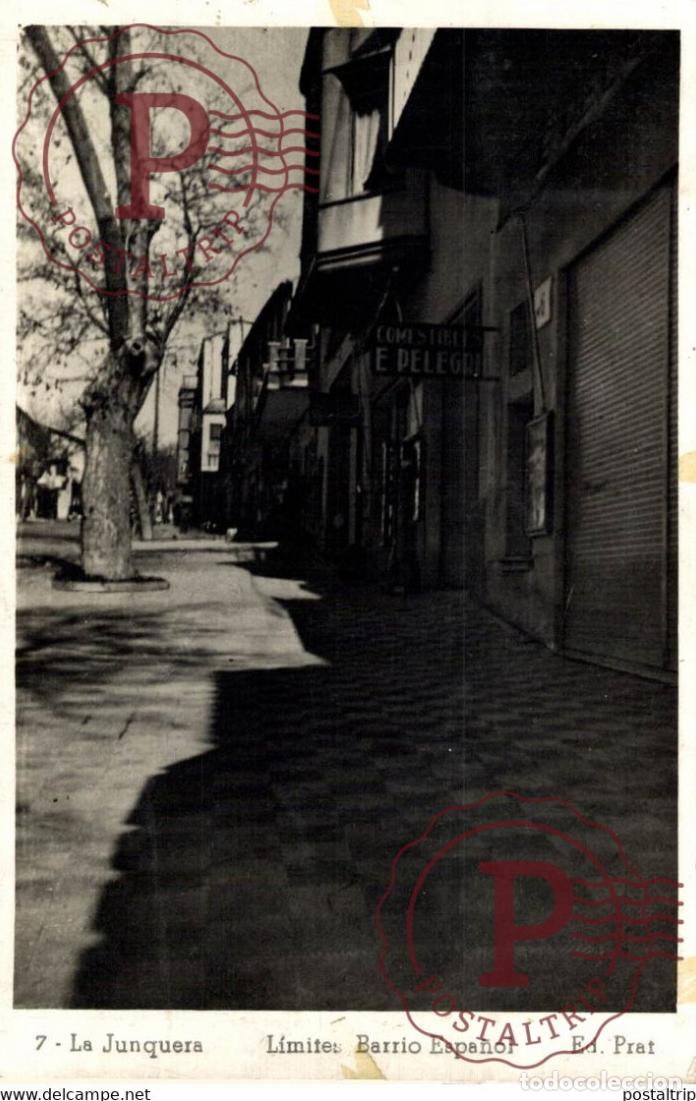 Postales: LA JUNQUERA L&Iacute;MITES BARRIO ESPA&Ntilde;OL CATALU&Ntilde;A GIRONA GERONA ESPA&Ntilde;A ESPAGNE