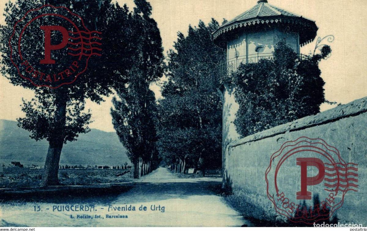 Postales: PUIGCERD&Aacute; AVENIDA DE URTG CATALU&Ntilde;A GIRONA GERONA ESPA&Ntilde;A ESPAGNE