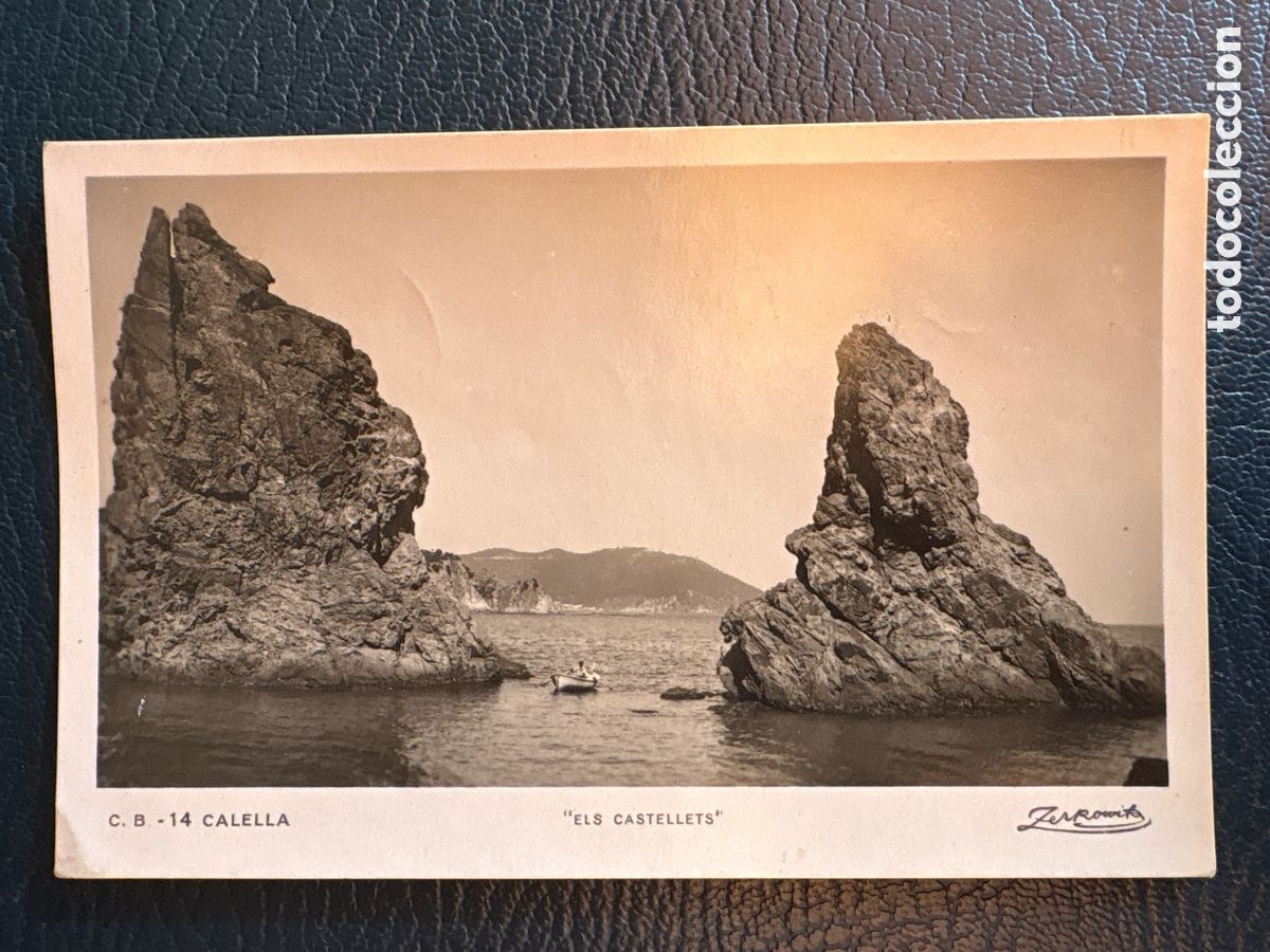 Postales: POSTAL DE CALELLA - ELS CASTELLETS - 1941