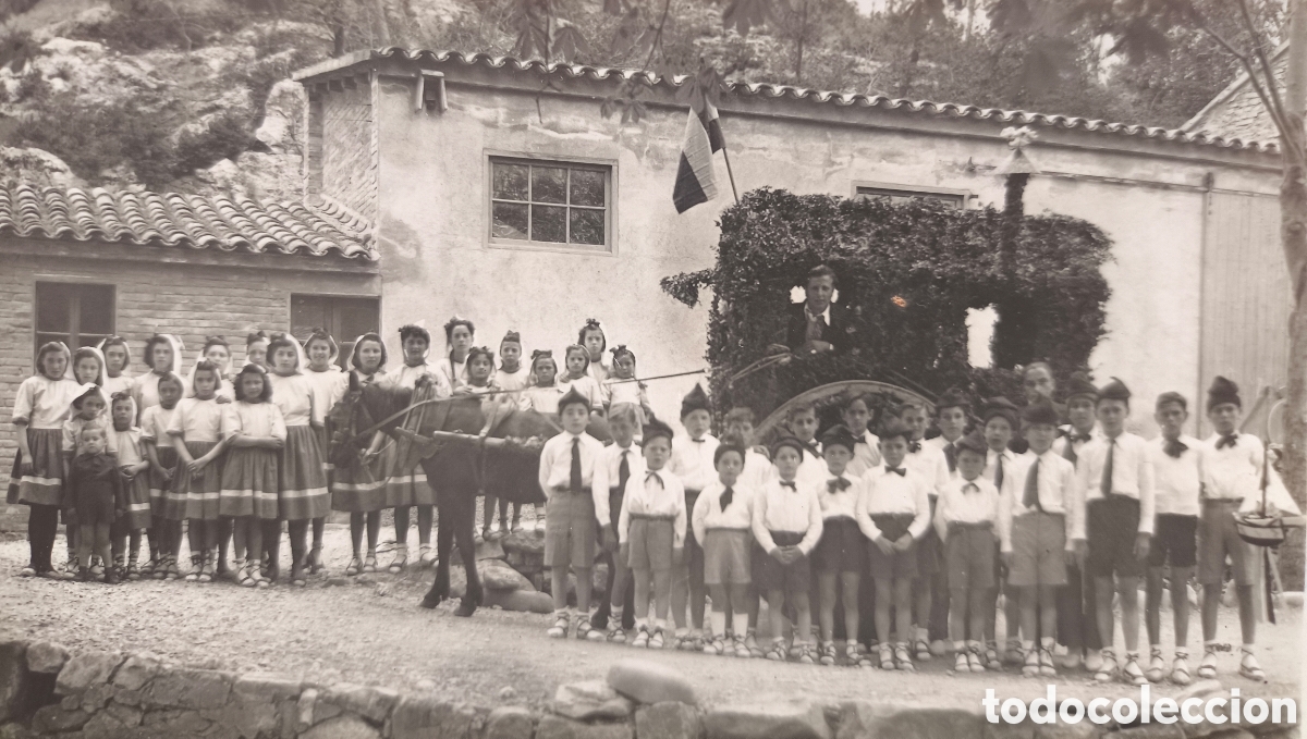 Postales: CATALUNYA COLLA CARAMELLES POSTAL FOTOGR&Aacute;FICA RETRATO GRUPAL FOT&Oacute;GRAFO IGNASI JO... 1942