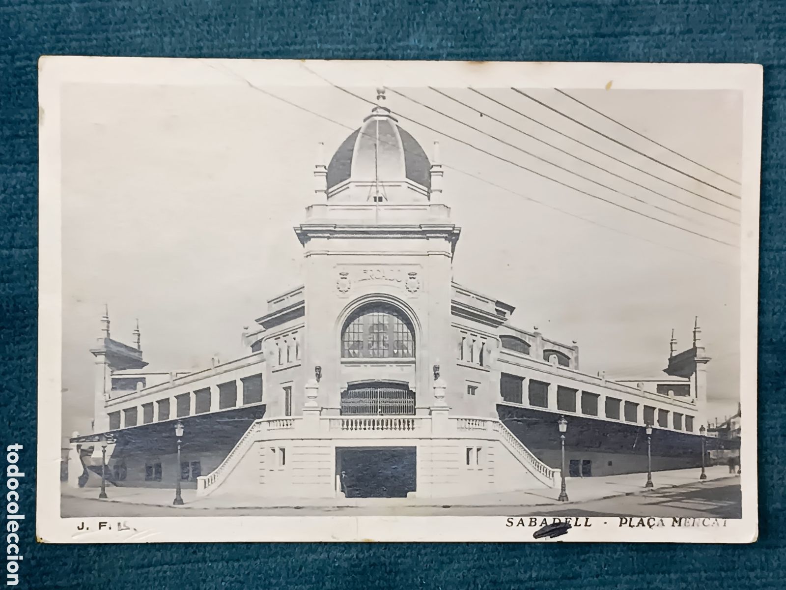 Postales: SABADELL. PLA&Ccedil;A MERCAT