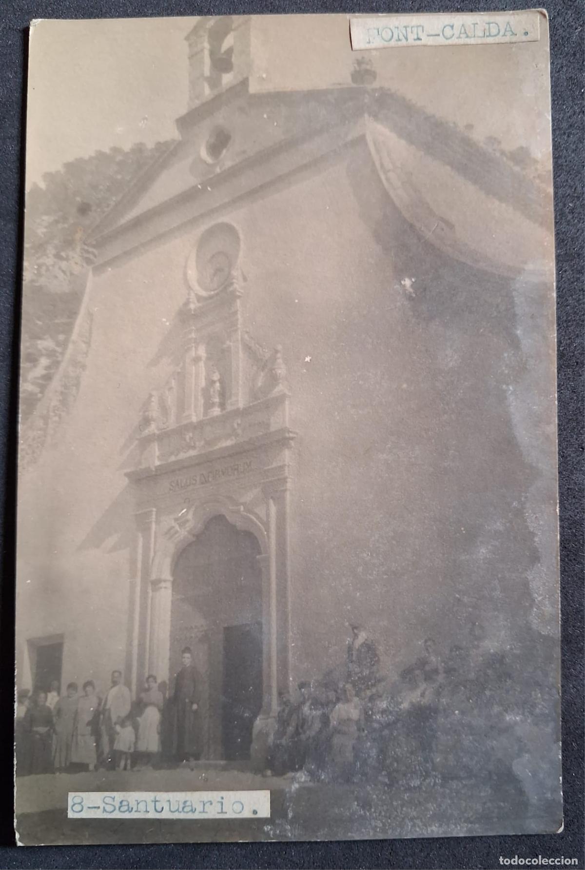 Postales: POSTAL ANTIGUA DE FONT-CALDA - SANTUARIO - LEONAR - (SIN CIRCULAR)