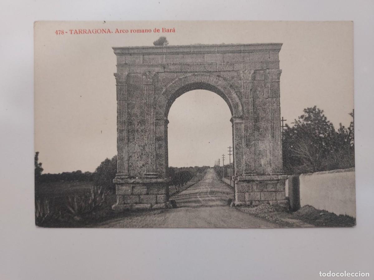 Postales: POSTAL TARRAGONA ARCO ROMANO DE BARA. SIN CIRCULAR. EDICION ALMIRALL