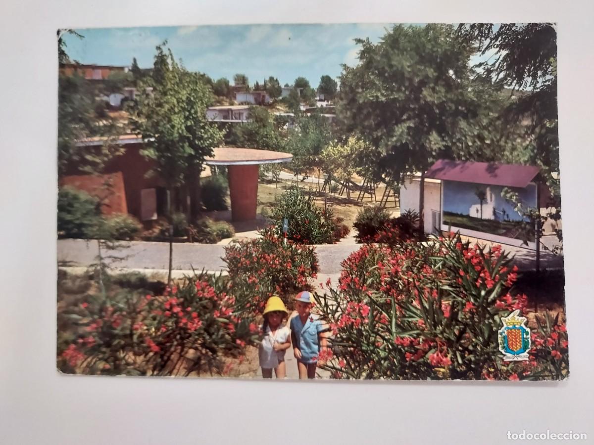 Postales: POSTAL TARRAGONA CIUDAD SINDICAL EDUCACION DESCANSO PARQUE INFANTIL. 1964. CIRCULADA