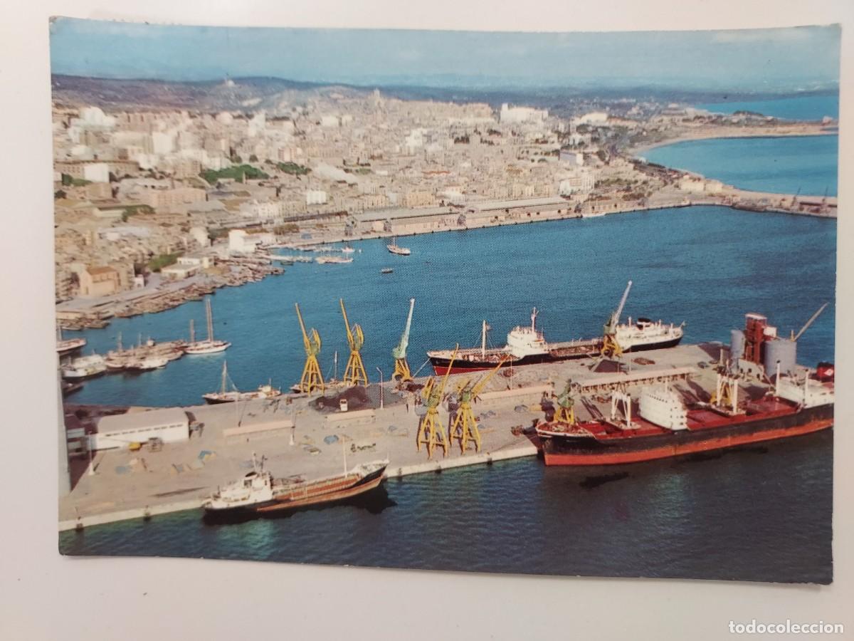 Postales: POSTAL TARRAGONA VISTA GENERAL. PUERTO. 1966. CIRCULADA