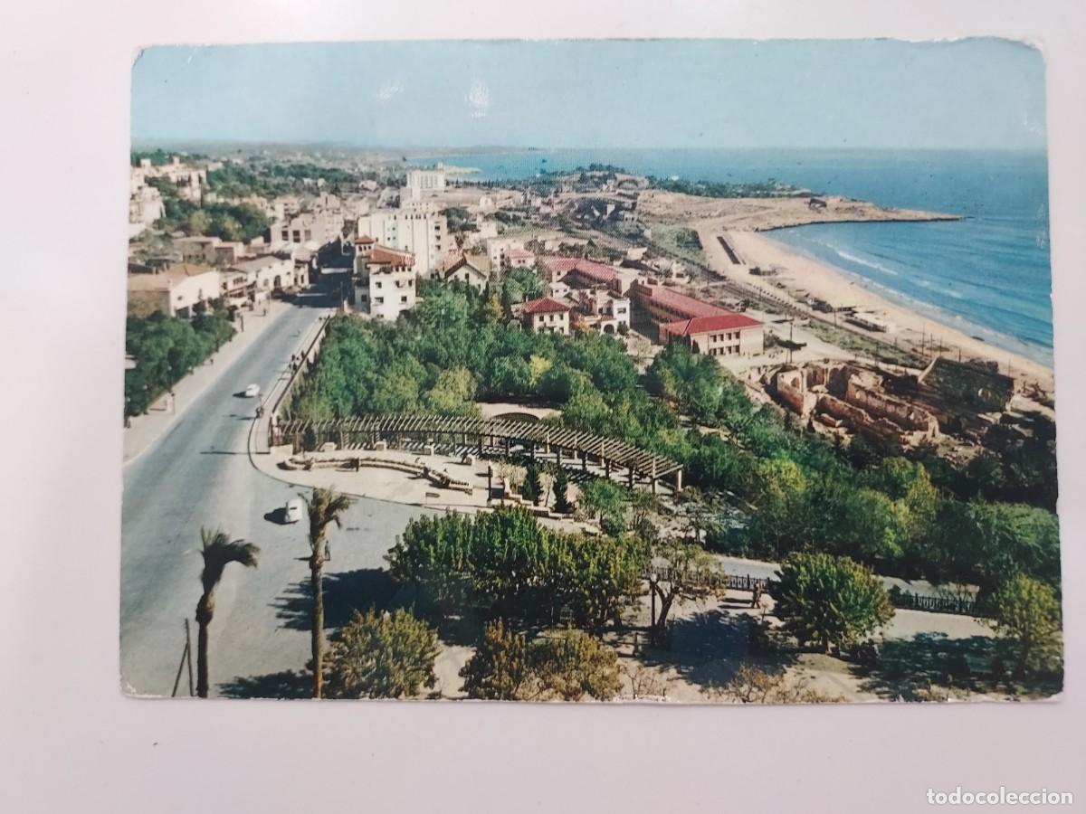 Postales: POSTAL TARRAGONA ANFITEATRO ROMANO Y PLAYA DEL MILAGRO. 1963. CIRCULADA