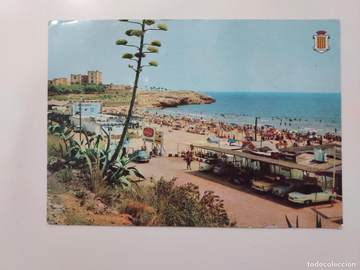 Postales: POSTAL TARRAGONA PLAYA RABASADA. 1962. ESCRITA. COCA COLA PEPSI COCHES EPOCA