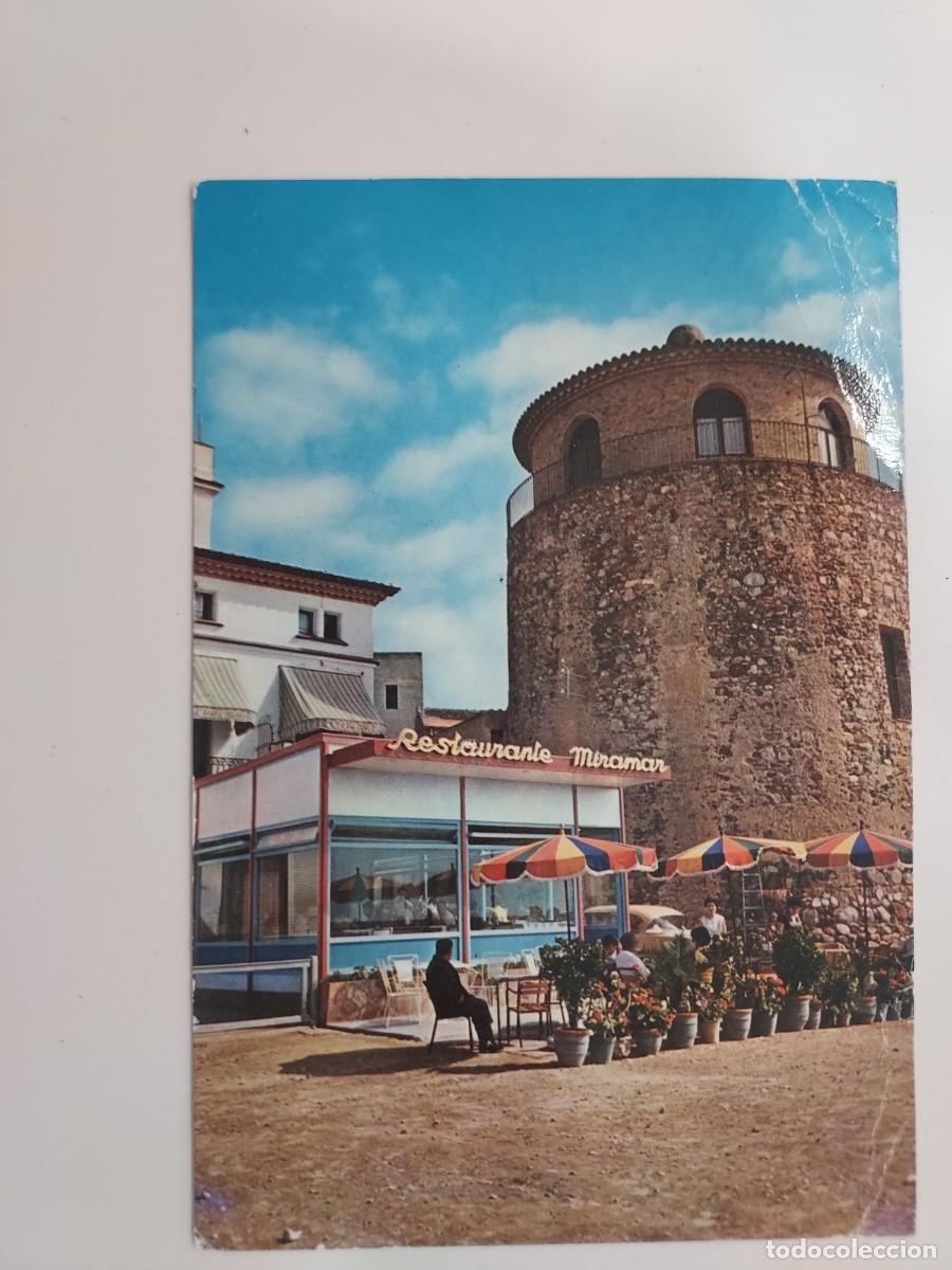 Postales: POSTAL CAMBRILS RESTAURANTE MIRAMAR. 1960. CIRCULADA. TARRAGONA