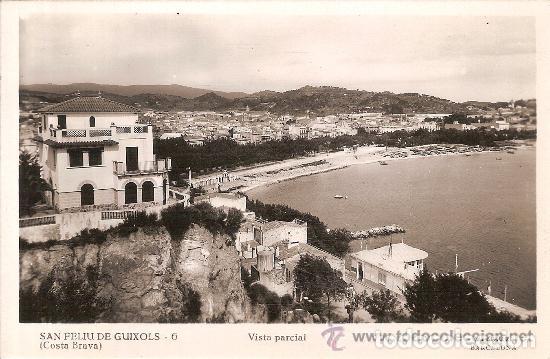 Postales: SAN FELIU DE GUIXOLS (COSTA BRAVA), VISTA PARCIAL - C.MAURI N&ordm; 6 - SIN CIRCULAR