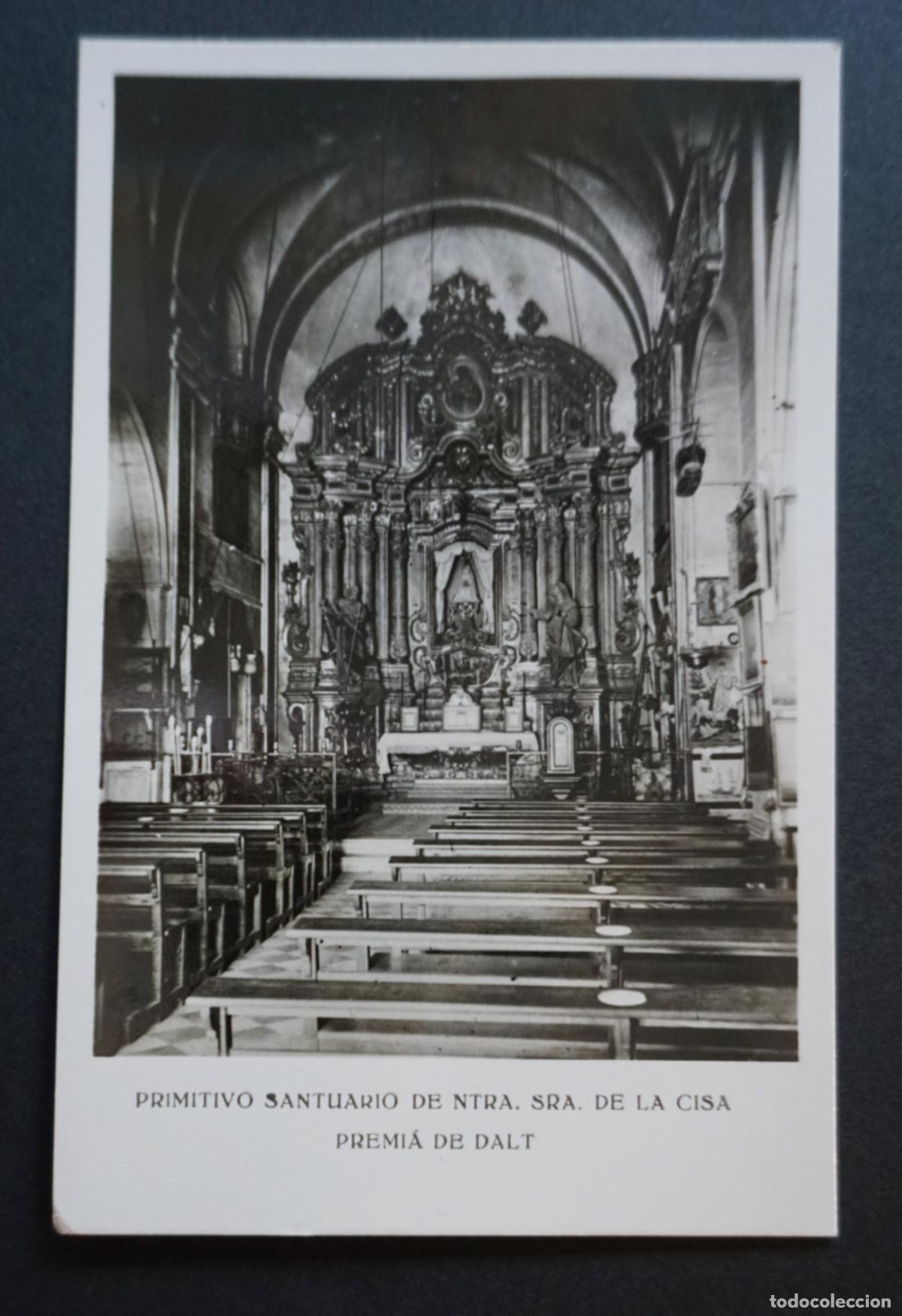 Postales: Premia de Dalt, Primitivo Santuario de la Cisa, postal sin circular.