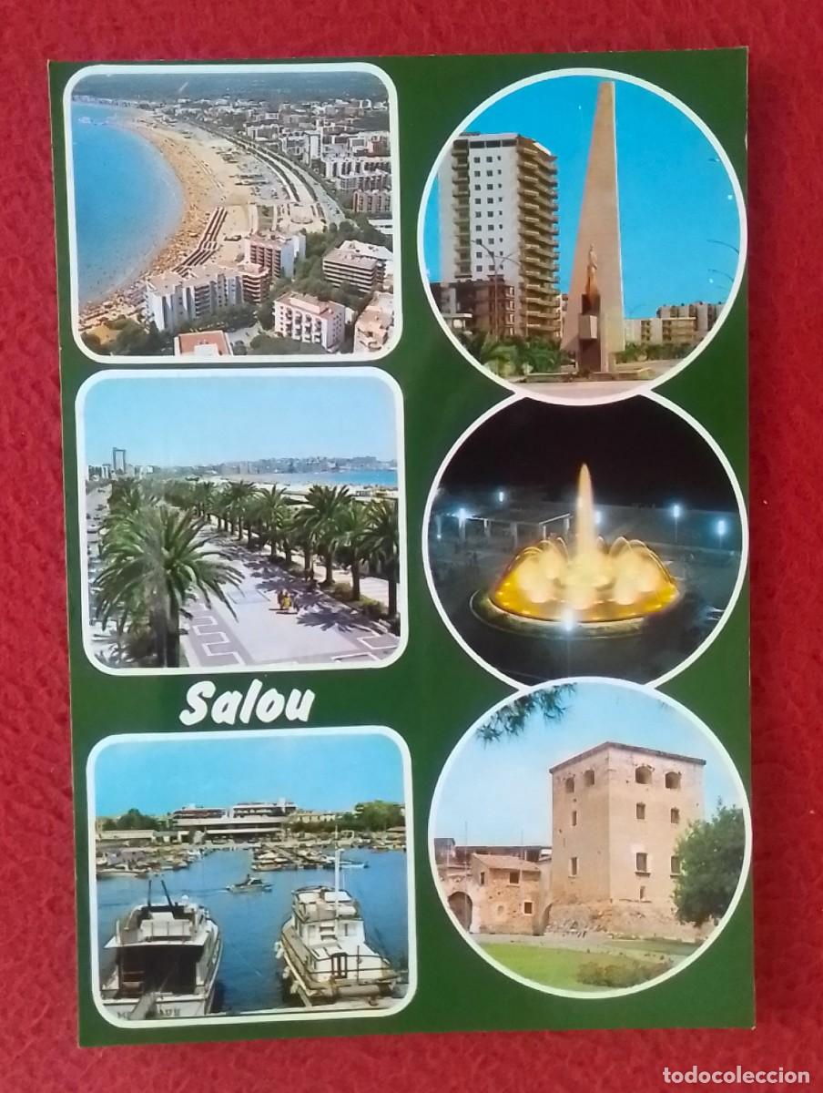 Postales: POSTAL POST CARD SALOU TARRAGONA SPAIN ESPAGNE SPANIEN COSTA DORADA DIVERSOS ASPECTOS DE LA VILLA..