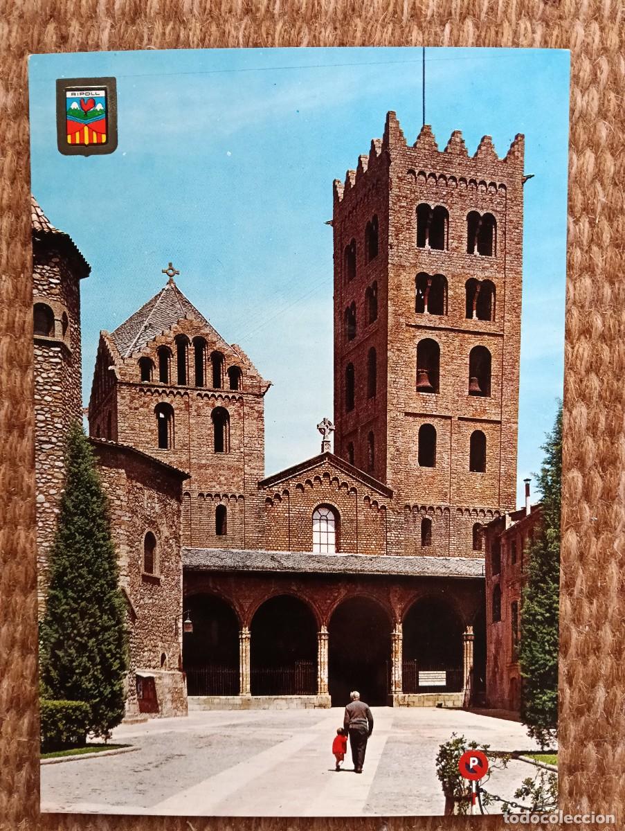 Postales: RIPOLL - GERONA - ESCUDO DE ORO