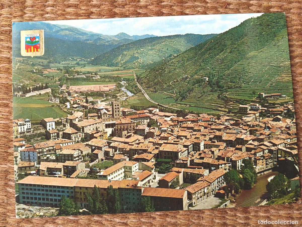 Postales: RIPOLL - GERONA - ESCUDO DE ORO