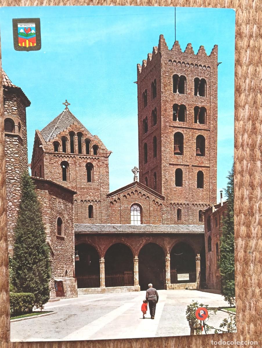 Postales: RIPOLL - GERONA - ESCUDO DE ORO