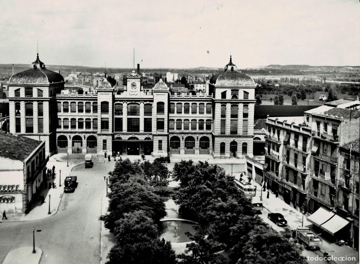 Postales: POSTAL MODERNA DE CATALU&Ntilde;A. LERIDA. PLAZA BERENGUER IV Y ESTACION F. C. P-CAT-2150