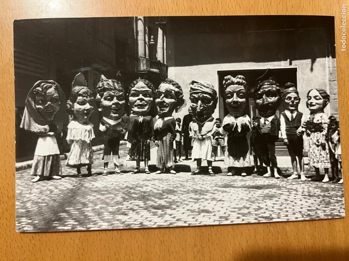 Postales: los cabezudos de Reus Tarragona arxiu Cuy&aacute;s Barcelona