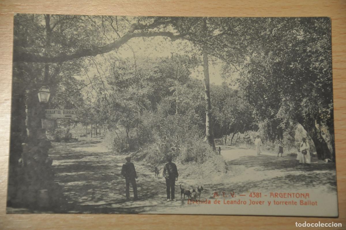 Postales: postal argentona, avenida de leandro jover y torrente ballot, atv 4381
