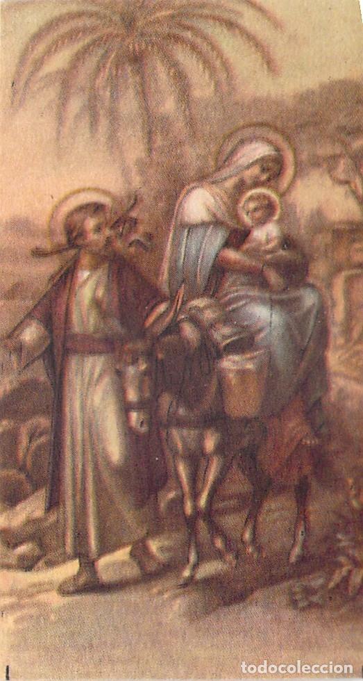 Postales: Estampa de Primera Comuni&oacute;n con Ilustraci&oacute;n de la Sagrada Familia