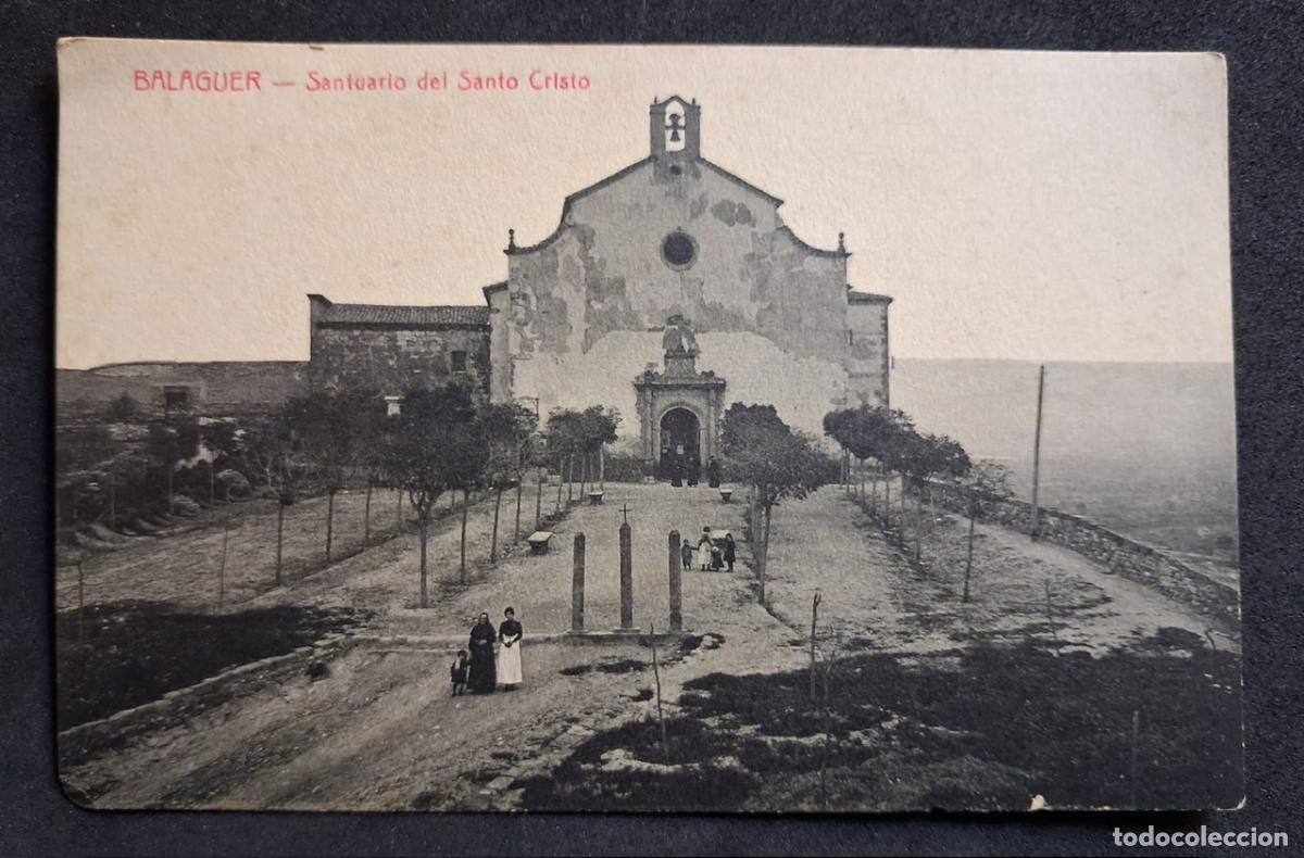Postales: POSTAL ANTIGUA DE BALAGUER - SANTUARIO DEL SANTO CRISTO - L.ROISIN - (SIN CIRCULAR)