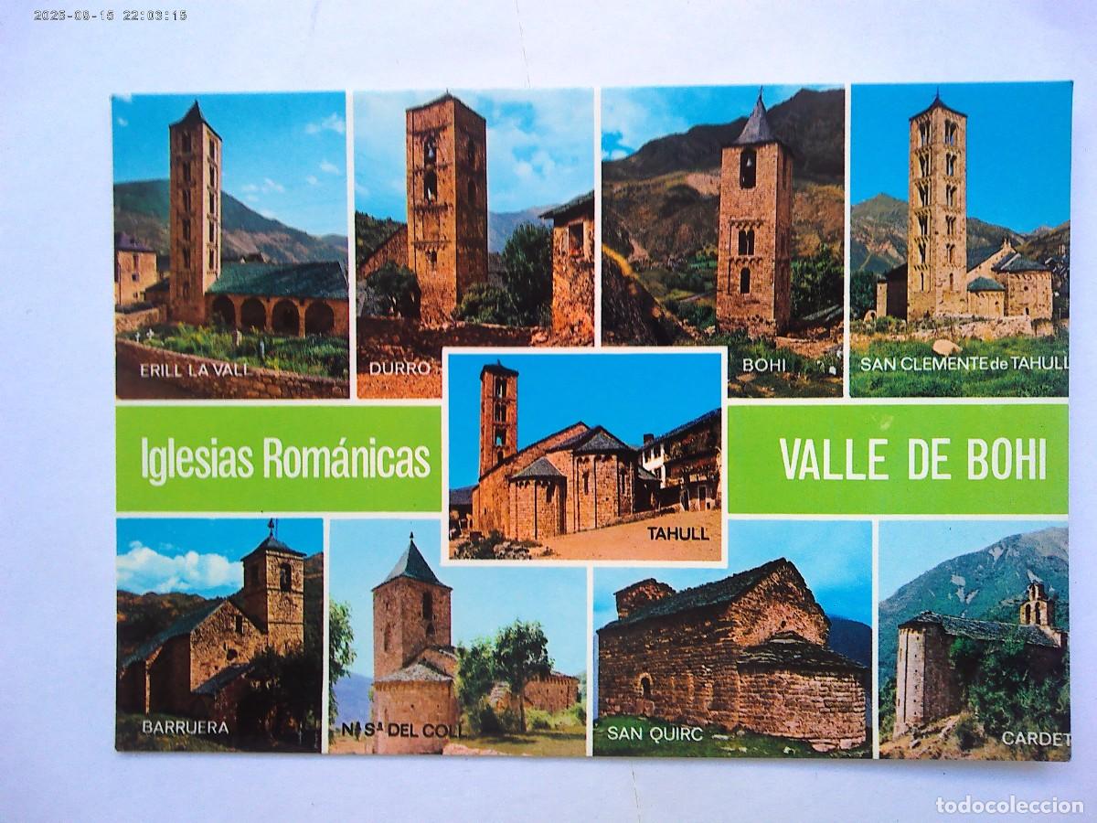 Postcards: POSTAL DEL VALLE DE BOH&Iacute; ( LERIDA ): IGLESIAS ROMANICAS . A&Ntilde;OS 60