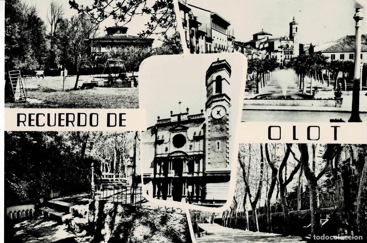 Postales: POSTAL MODERNA DE CATALU&Ntilde;A. OLOT. DIVERSAS VISTAS. P-CAT-2160