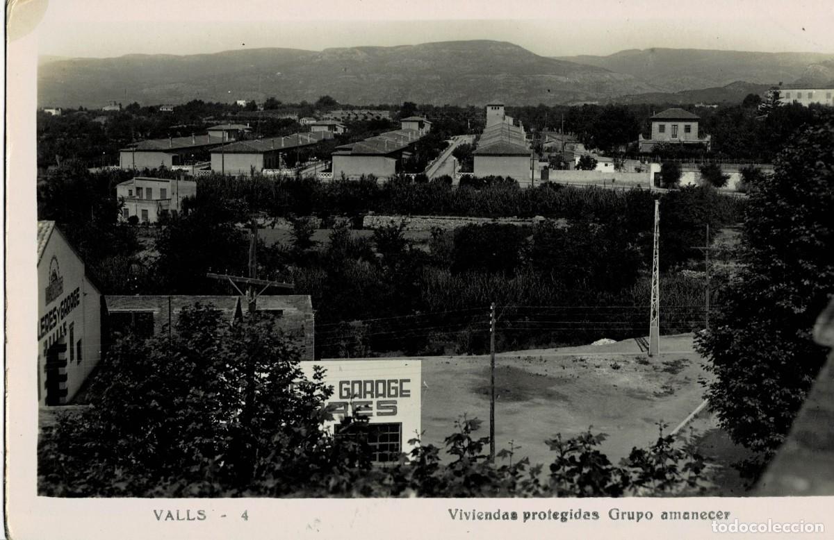 Postales: POSTAL MODERNA DE CATALU&Ntilde;A. VALLS. VIVIENDAS PROTEGIDAS GRUPO AMANECER. P-CAT-2166