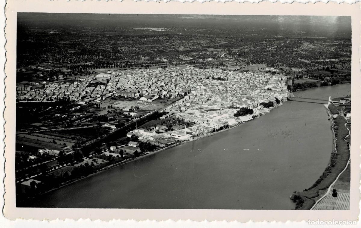 Postales: POSTAL MODERNA DE CATALU&Ntilde;A. AMPOSTA. VISTA GENERAL Y RIO EBRO. P-CAT-2173