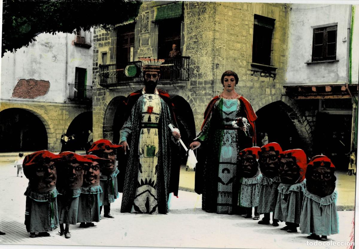 Postales: POSTAL MODERNA DE CATALU&Ntilde;A. MONTBLANCH. GIGANTES Y CABEZUDOS. P-CAT-2194