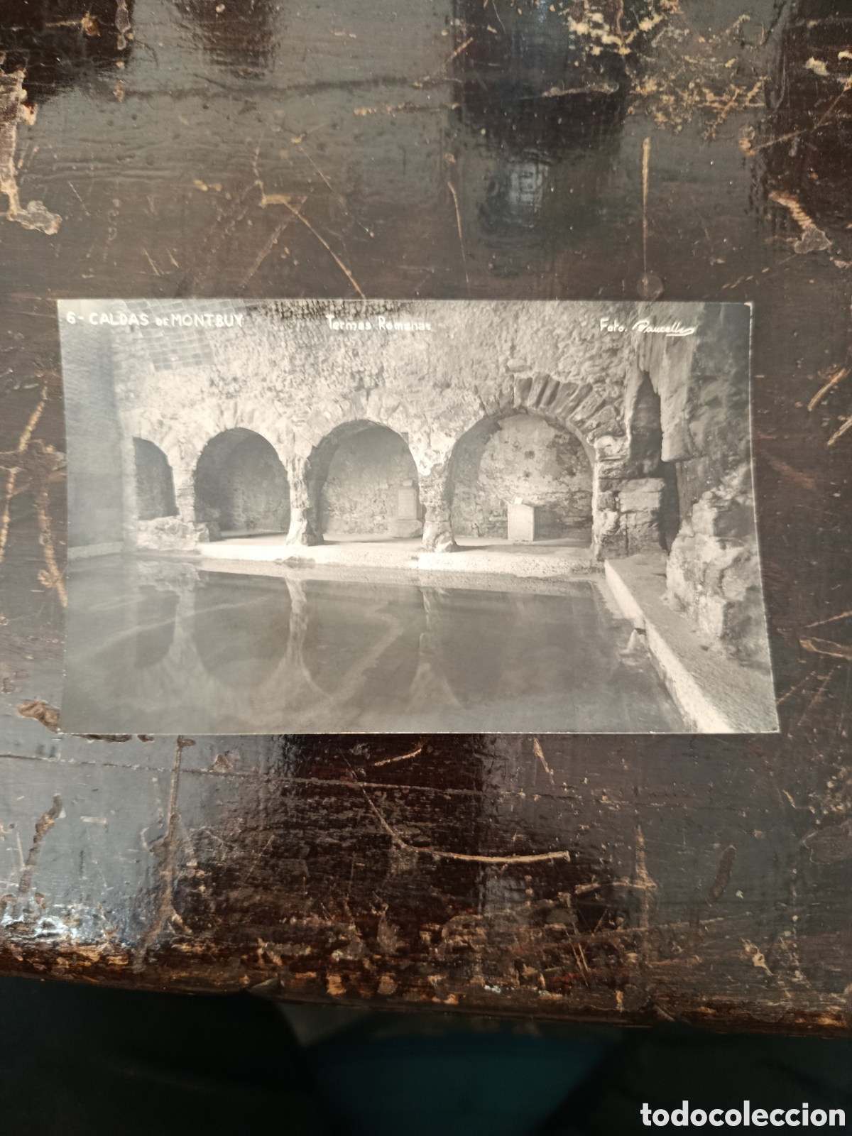 Postales: Foto postal Caldes de montbuy termas romanas foto baucells
