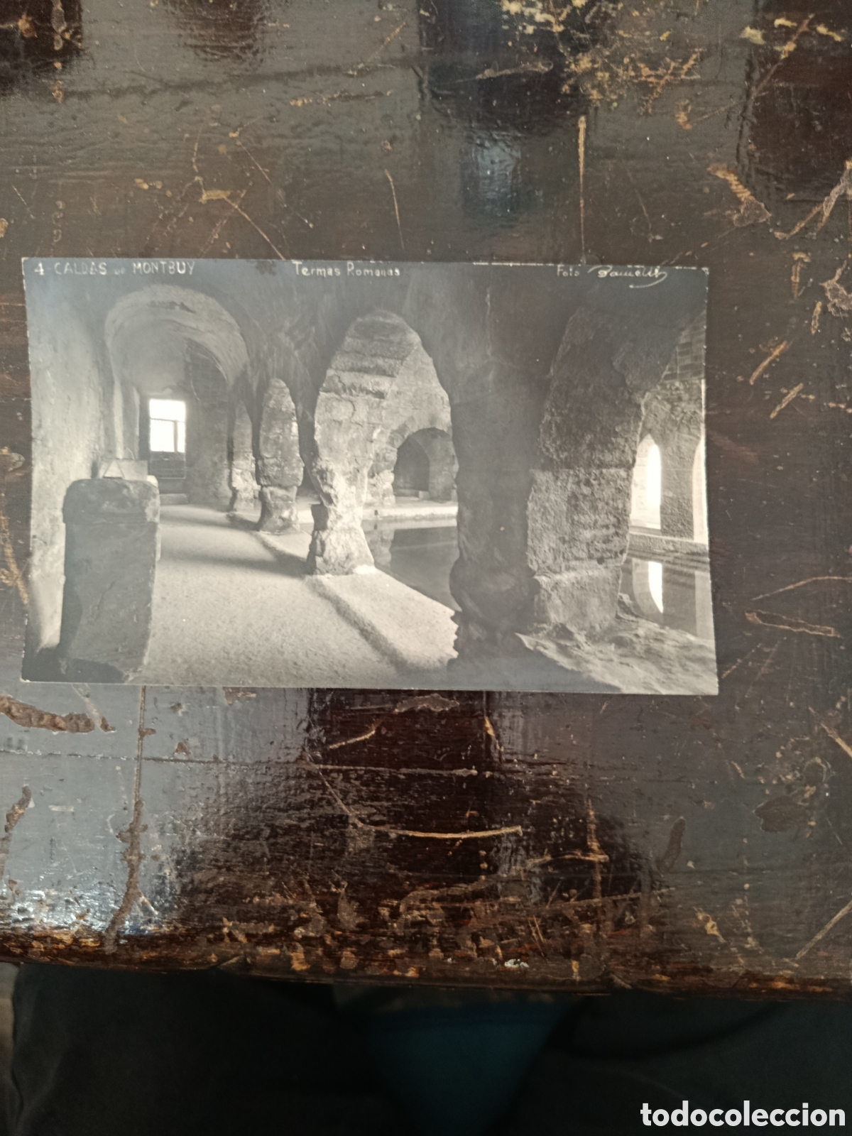 Postales: Foto postal Caldes de montbuy termas romanas foto baucells