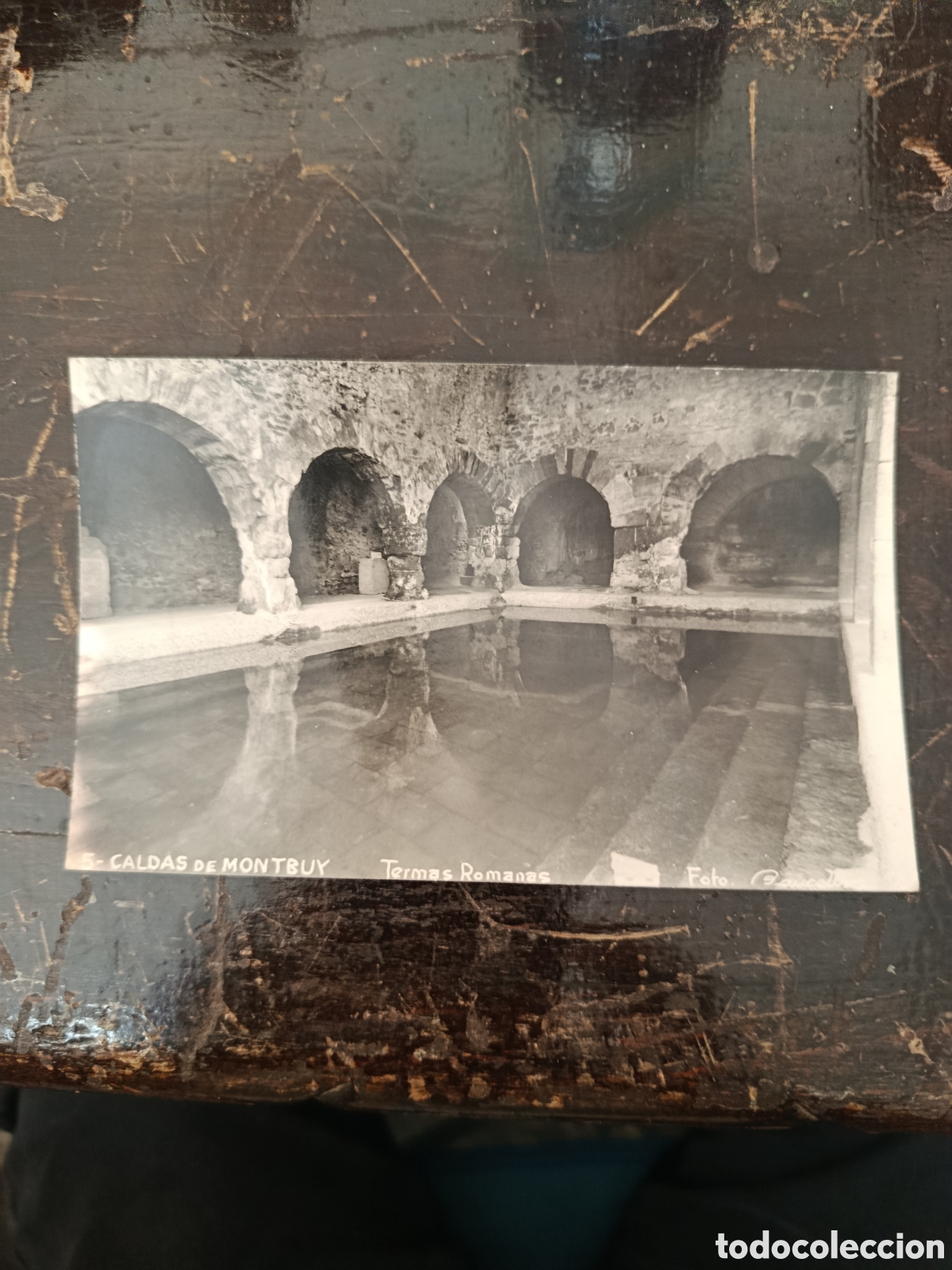 Postales: Foto postal Caldes de montbuy termas romanas foto baucells