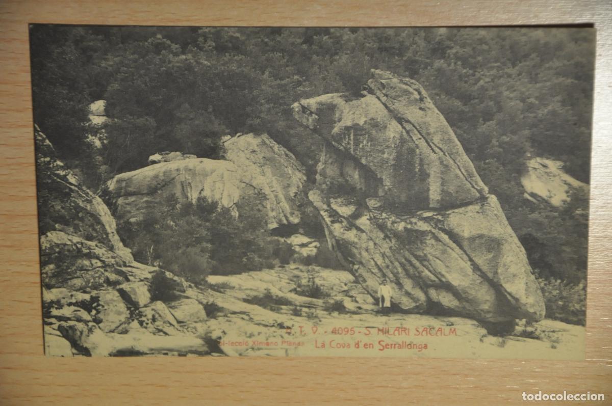 Postales: postal s.hilari sacalm, la cova d&acute;en serrallonga, col.leccio ximeno planas, atv 4095