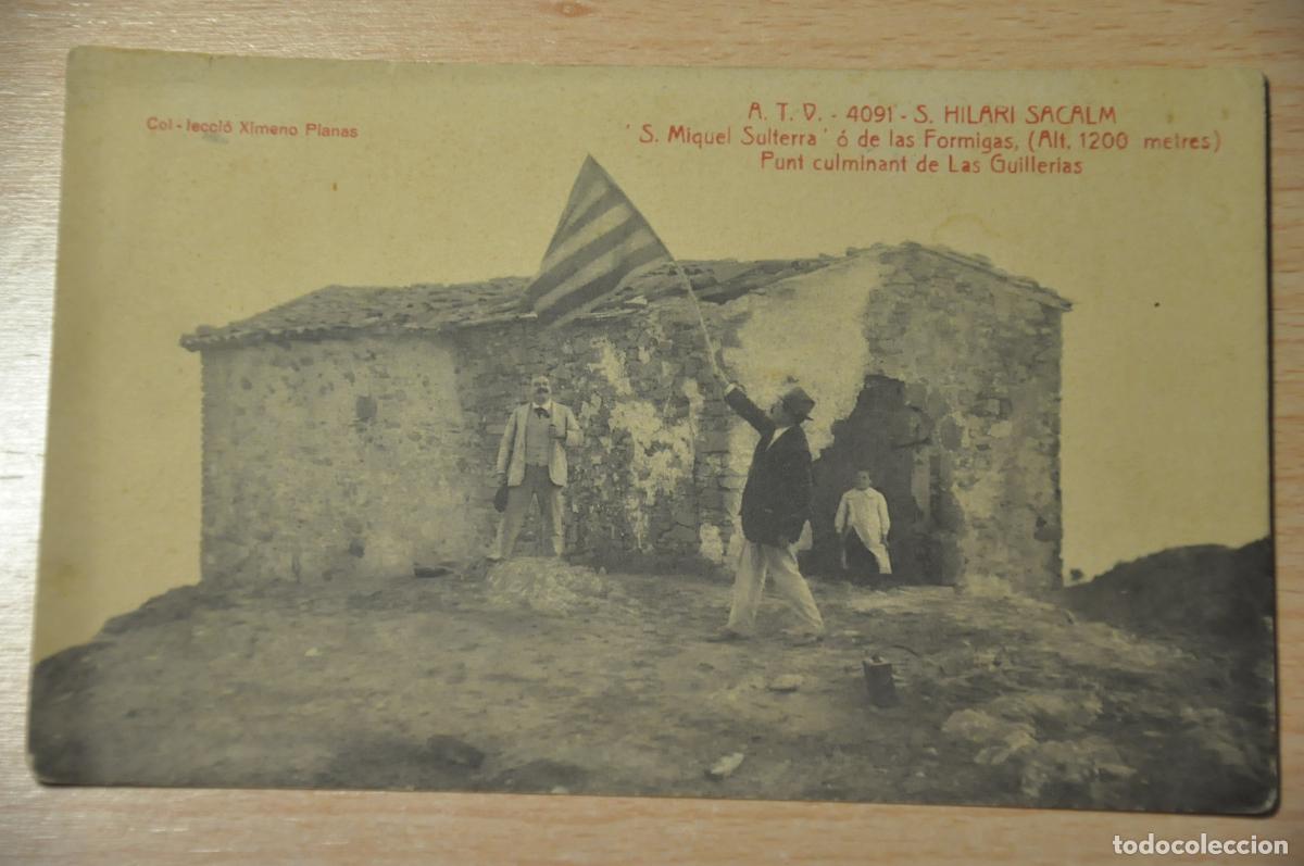 Postales: postal s.hilari sacalm, miquel sulterra,punt culminant guilleries,col.leccio ximeno planas, atv 4091