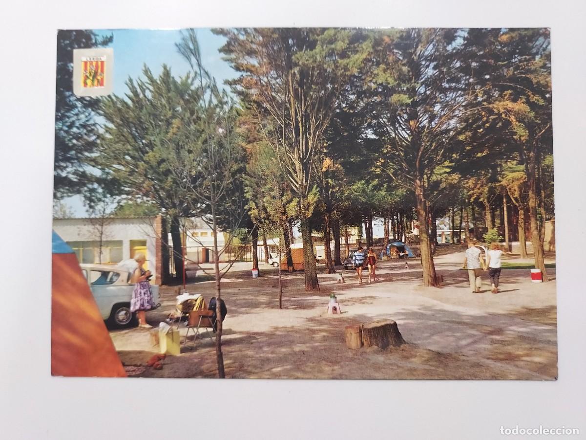 Postales: POSTAL LERIDA PARQUE MUNICIPAL CAMPING. 1964. SIN CIRCULAR