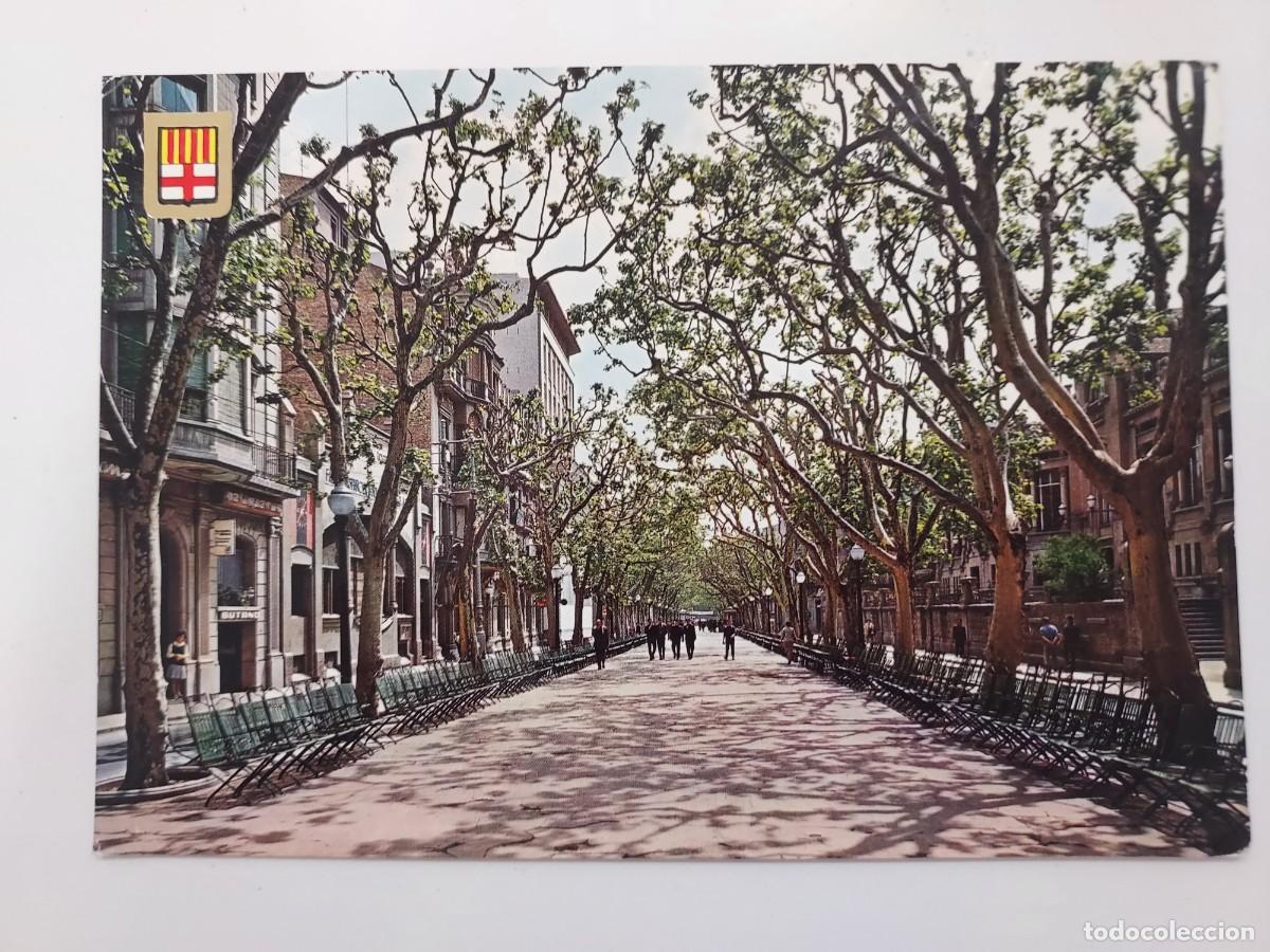 Postales: POSTAL MANRESA PASEO PEDRO III. 1964. ESCRITA. BARCELONA