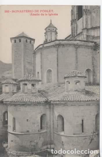 Postales: TARRAGONA SIN ESCRIBIR MONASTERIO DE POBLET