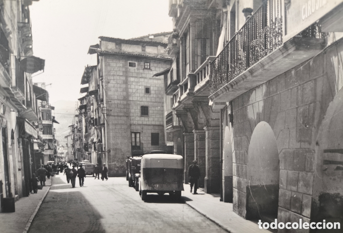 Postales: SEU D'URGELL CARRER MAJOR POSTAL FOTOGR&Aacute;FICA C. 1950