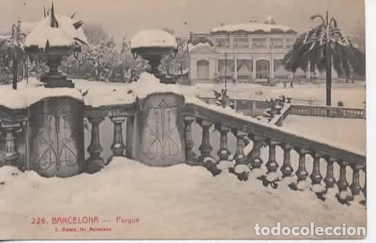 Postales: BARCELONA SIN ESCRIBIR PARQUE