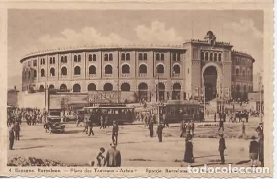 Postales: BARCELONA SIN ESCRIBIR PLAZA DE TOROS