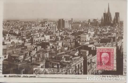 Postales: BARCELONA ESCRITA VISTA PARCIAL