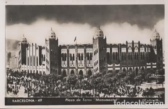 Postales: BARCELONA ESCRITA PLAZA DE TOROS