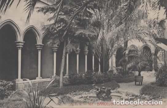 Postales: BARCELONA ESCRITA CLAUSTRO DE LA CONCEPCION